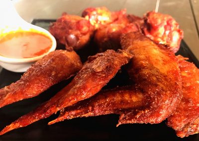 Chamber Specialty Chicken Wings with Devil’s Sambal